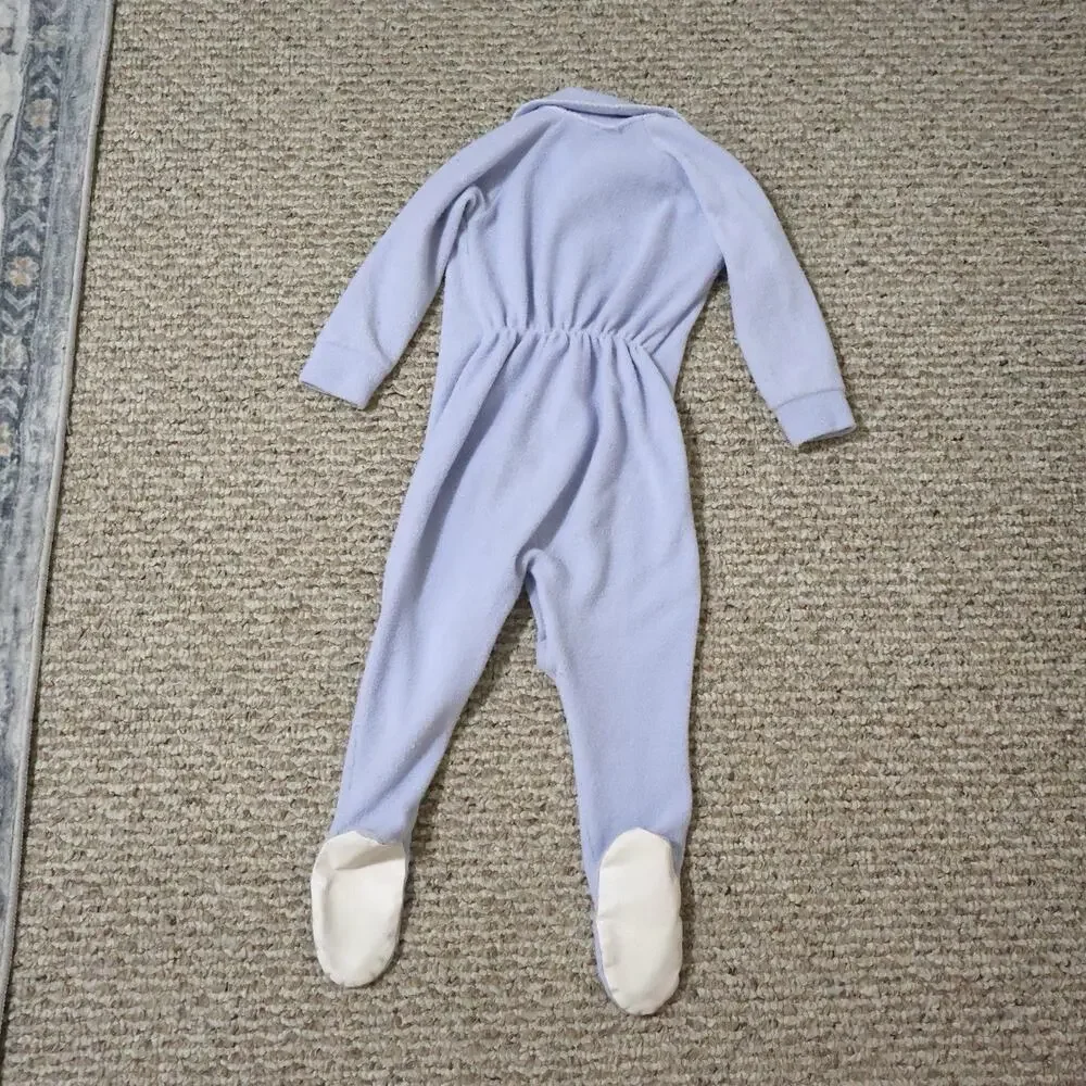 Vintage Disney Winnie the Pooh Blue Footed One Piece 4B / 2T
